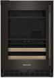 KitchenAid® 24" 4.8 Cu. Ft. Black Ore Undercounter Beverage Centre-0