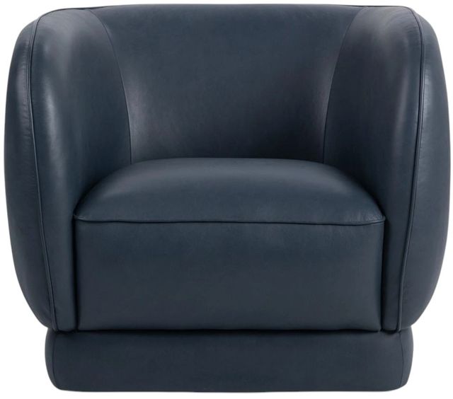 Classic Home Rinner Mystic Blue Swivel Chair-2