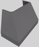 Vent-A-Hood® Designer Series 48" Gunsmoke Wall Mounted Range Hood-3