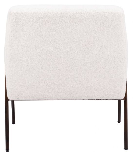 Zuo® Modern Charleston Ivory Accent Chair-2