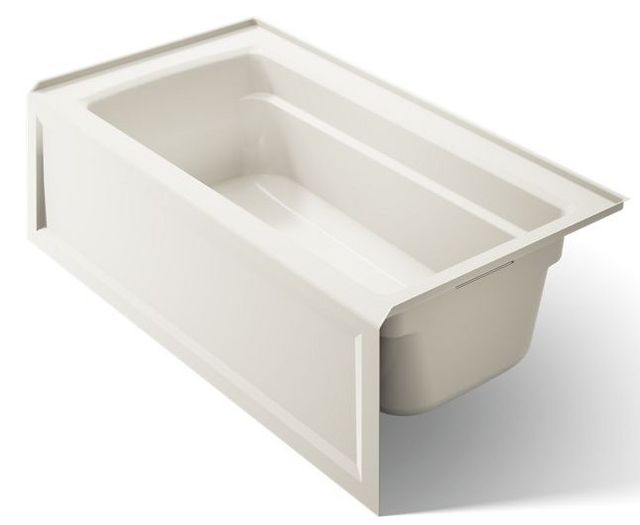 KOHLER® Archer® Biscuit 72" x 36" Alcove Bath - Right Drain-0