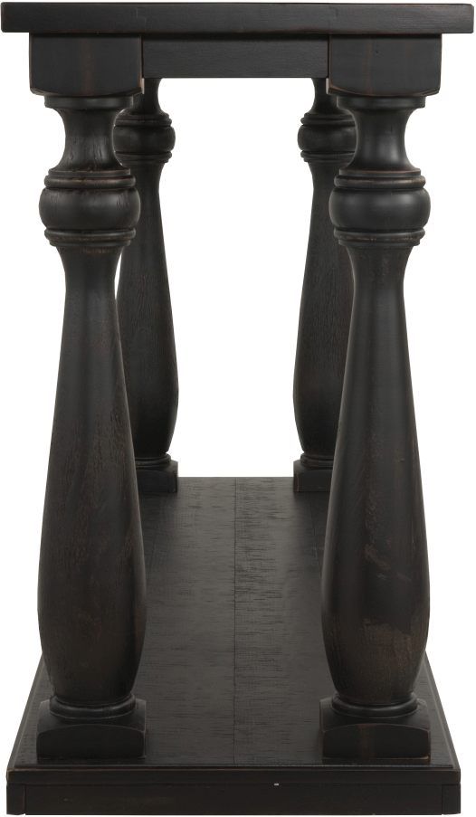 Signature Design by Ashley® Mallacar Black Sofa Table-2