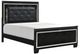 Homelegance® Allura 4-Piece Black Queen Panel Bedroom Set-1