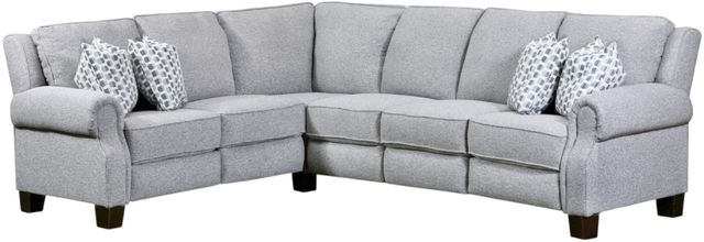 Southern Motion™ Customizable Bedford Park 3-Piece Power Reclining L-Shape Sectional with Power Headrest -0