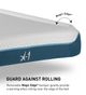 BEDGEAR® X1 Edge Performance® 8" Foam Medium Tight Top Twin Kids Mattress in a Box-2