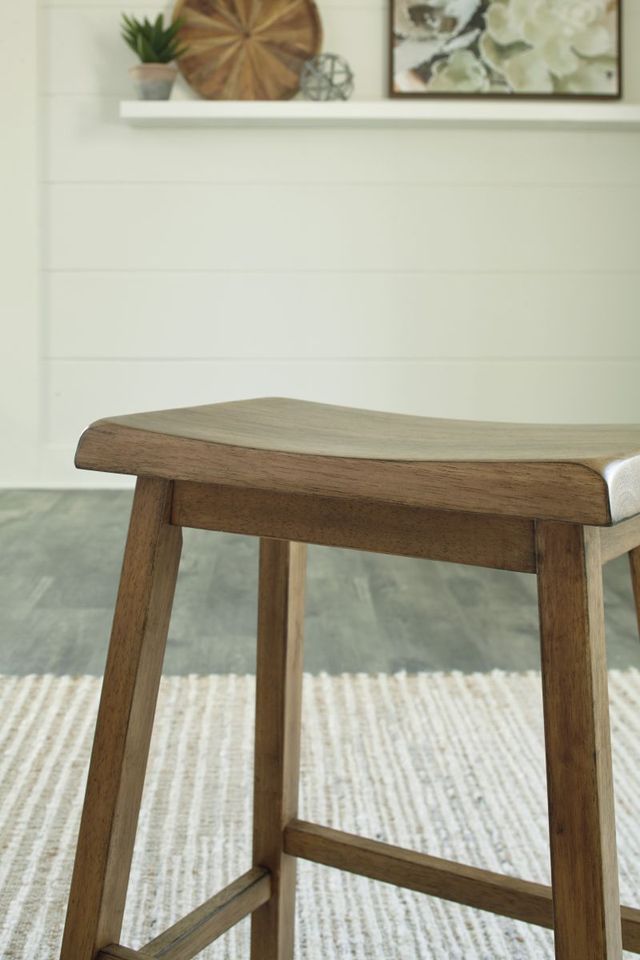 Signature Design by Ashley® Shully Natural 24" Counter Stool-1