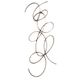 Moe's Home Collection Scroll One Antique Silver Wall Decor-0