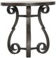 Hooker® Furniture Hill Country Luckenbach Beige End Table with Black Base-0