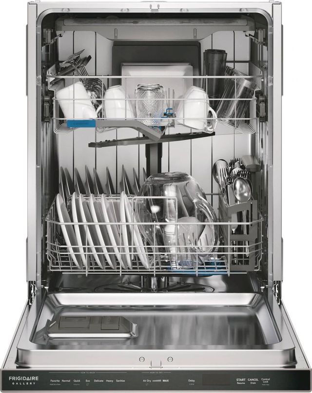 Frigidaire Gallery® 24" Smudge-Proof™ Stainless Steel Top Control Built-In Dishwasher-3