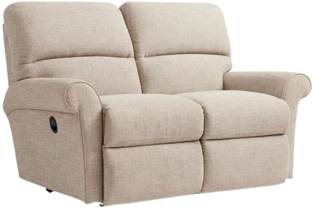 La-Z-Boy® Robin Taupe Manual Reclining Loveseat-0