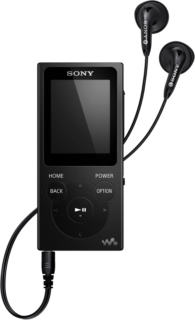 Sony® NW-390 Series 8GB Black Walkman® MP3 Player-1