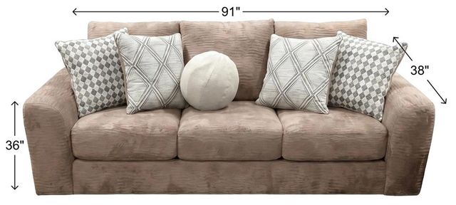 Albany Industries Haven Cocoa Sofa-2