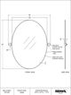 Renwil® Azalea Polished Nickel Wall Mirror-5