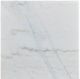 Elements International Beckley Dark Espresso End Table with White Marble Top-2