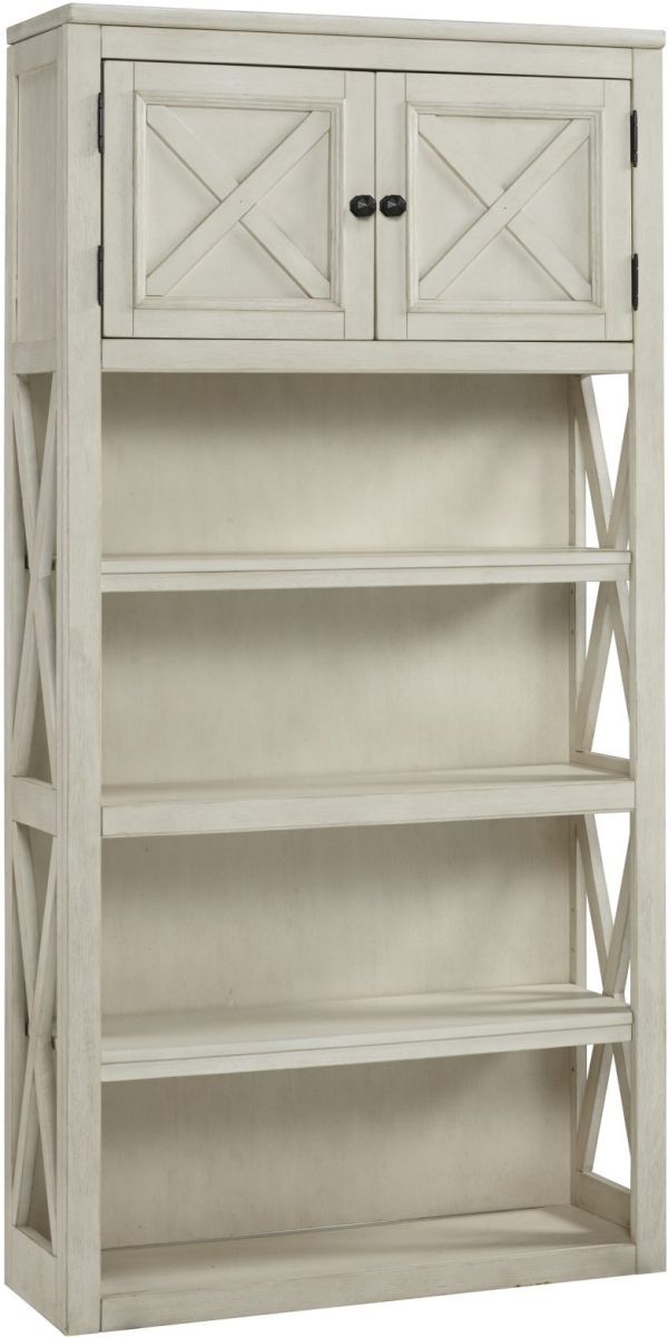 Signature Design by Ashley® Bolanburg Antique White  75" Bookcase-0