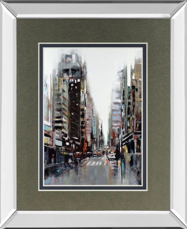 Classy Art La Ville by Kadniri, A. Mirror Framed Wall Art-0