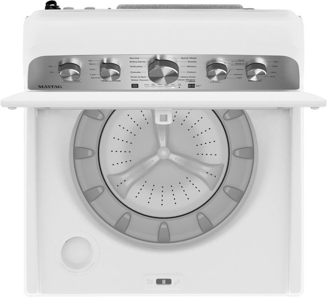 Maytag® 4.8 Cu. Ft. White Impeller Top Load Washer with Extra Power-4