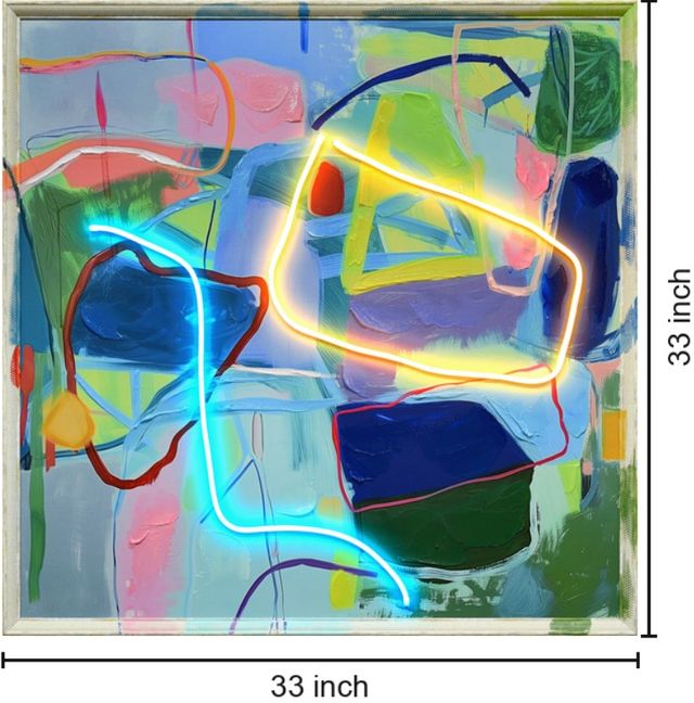 Classy Living Energy Abstract Neon Sign-2