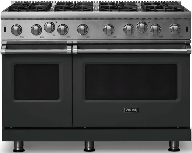 Viking® 5 Series 48” Antique Bronze Pro Style Liquid Propane Gas Range-0