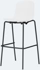 EQ3 Holi White/Black Outdoor Bar Stool-1