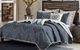 Olliix by INK+IVY Navy King/California King Pomona 3 Piece Coverlet Mini Set-0