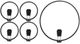 Napoleon Breakfast Rings for Griddles-1