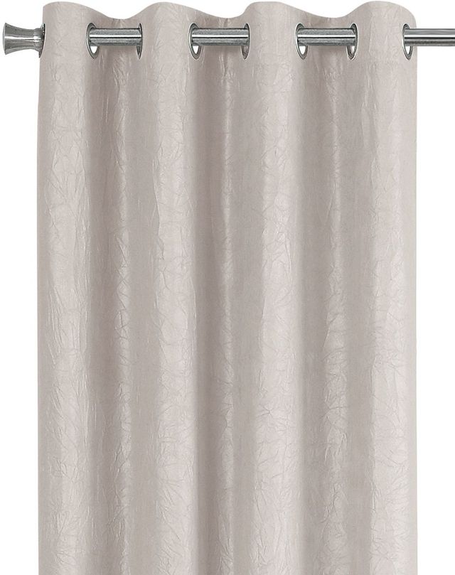Monarch Specialties Inc. 2-Piece Ivory 52" x 95" Room Darkening Curtain Panel Set-3