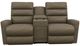 La-Z-Boy® Liam Pebble Leather Power Wall Reclining Loveseat with Console and Headrest and Lumbar-1