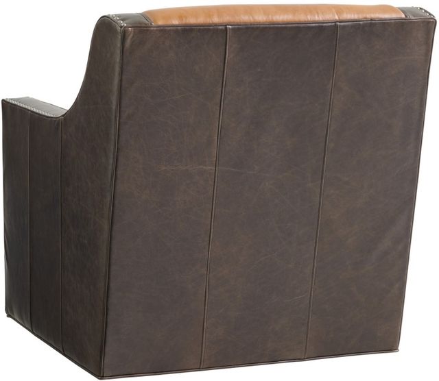 Lexington Home Customizable Silverado Hayward Leather Swivel Chair-2