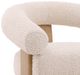 Dovetail Furniture Frankie Cream Occasional Chair-5