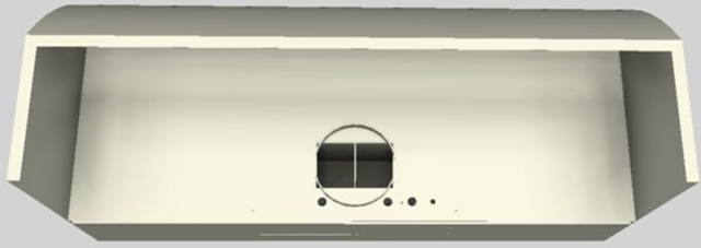 Vent-A-Hood® 54" Biscuit Wall Mounted Range Hood-2