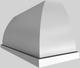 Vent-A-Hood® Designer Series 66" Stainless Steel Wall Mounted Range Hood-4