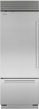 Sub-Zero® Classic Series 30" 17 Cu. Ft. Stainless Steel Built In Bottom Freezer Refrigerator-0