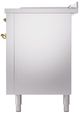 Ilve® Nostalgie II Series 60" Stainless Steel Pro Style Dual Fuel Range-3