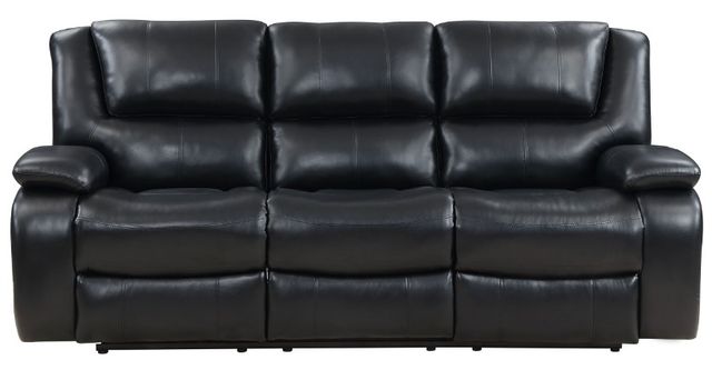Coaster® Camila Black Motion Reclining Sofa-2