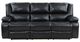 Coaster® Camila Black Motion Reclining Sofa-2