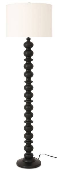 Moe's Home Collection Gwen Black Floor Lamp-0