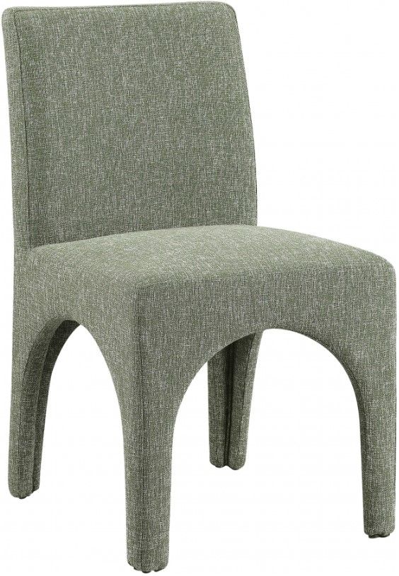 Meridian Furniture Gramercy Green Upholstered Dining Side Chair-0
