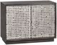 Crestview Collection Dapple Cream/Gray Accent Cabinet-0
