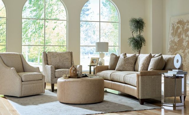 Craftmaster® Customizable Custom Blends Sofa with Throw Pillows-1