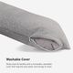 BEDGEAR® Flow Performance® 0.0 Memory Foam Medium Soft Standard Pillow-3