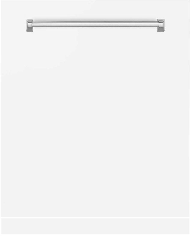 Zline Monument Series 24" White Matte Dishwasher Panel-2