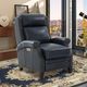 BarcaLounger® Barrett Barone-Navy-Blue Power Recliner-2