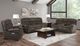 Corinthian Furniture Baker Brown Power Reclining Sofa with Dropdown Table -1