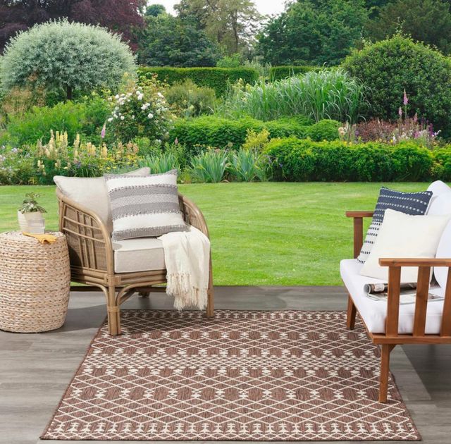 Nourison Home™ Positano Natural 5'x7' Area Rug Style 1-2