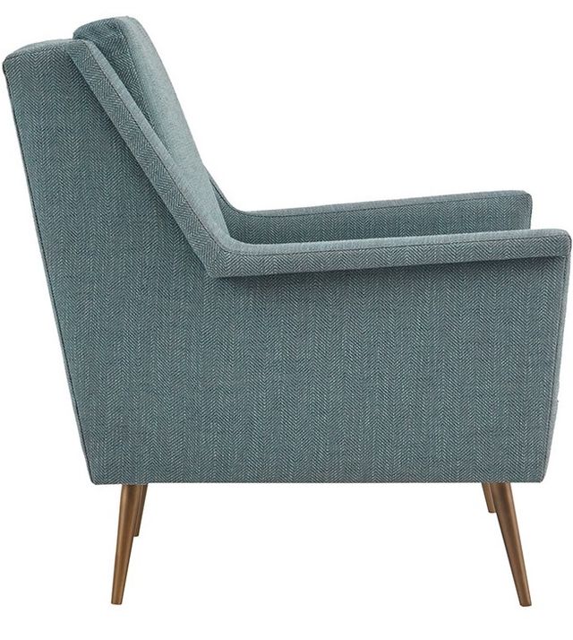 Olliix by Madison Park Teal Filmore Chair-2