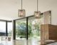 Cal® Lighting & Accessories Palencia Distressed Oak Pendant-5