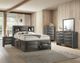 ACME Furniture Ireland Gray Queen Bookcase Bed-4