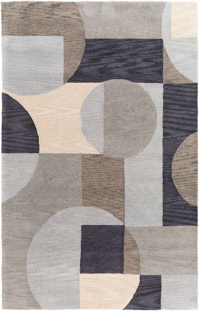 Surya Rivera Silver Gray 8'x10' Area Rug-0