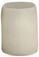 Moe's Home Collection Albers Cream Concrete Outdoor Stool-2